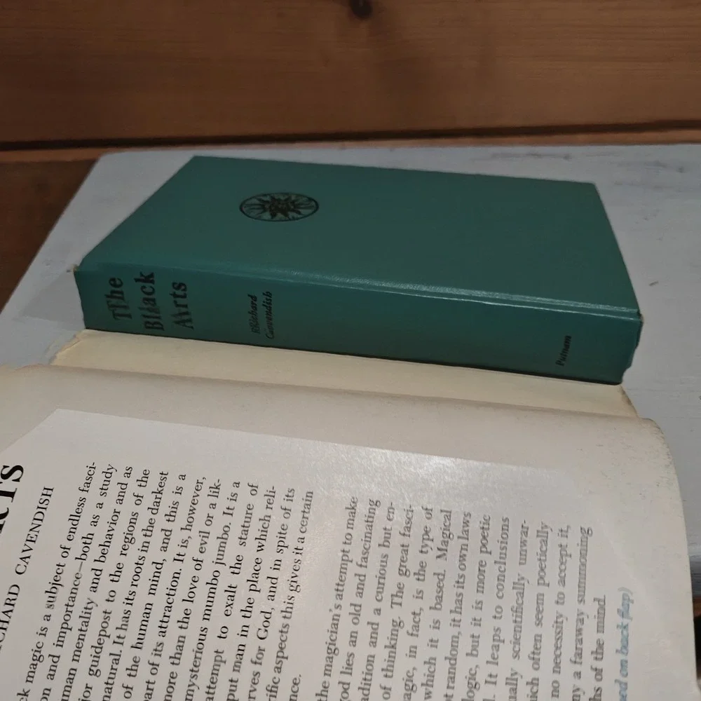 Vintage The Black Arts 1st American Ed 1967 Cavendish Occult Studies 60s